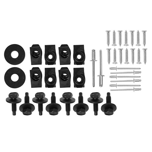 Fastback trim panels - fastback, 1/4